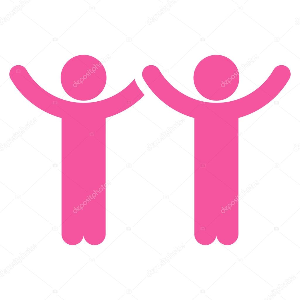 Hands Up Community Icon