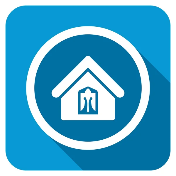 Home Longshadow Icon — Stock Photo, Image