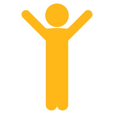 Mutlu insan profili simgesinin