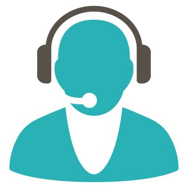 Operatör düz simgesi