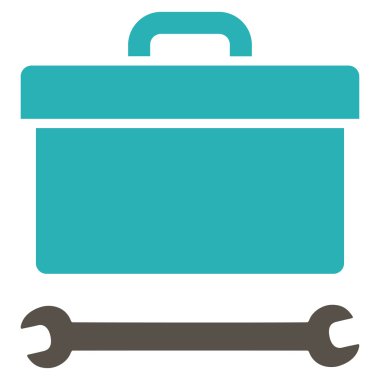 Araç kutusu düz simgesi