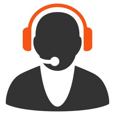 Operatör düz simgesi