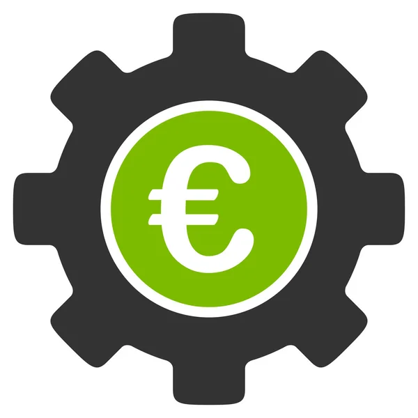 Pictogram van de ontwikkeling van de euro — Stockfoto