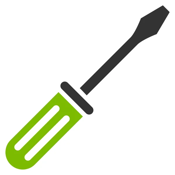 Screwdriver Flat Icon — Stock Photo, Image