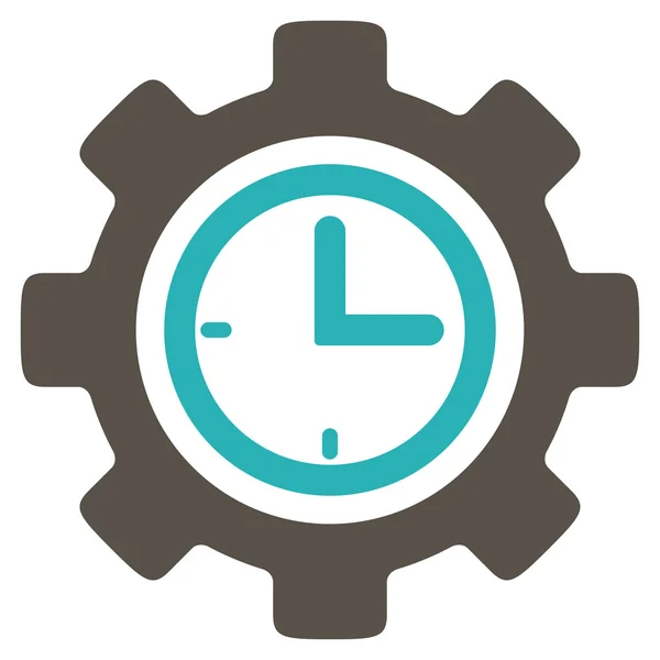 Icono de configuración de tiempo — Foto de Stock