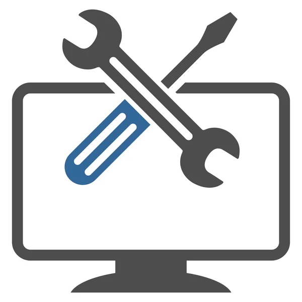 Számítógépes eszközök ikonra — Stock Fotó