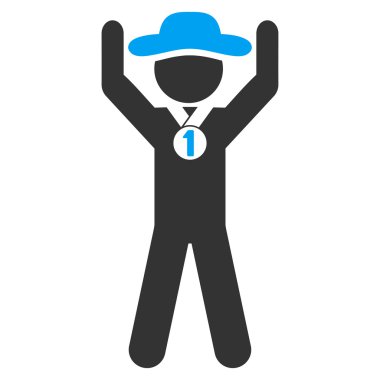 Kişi şampiyon simgesi