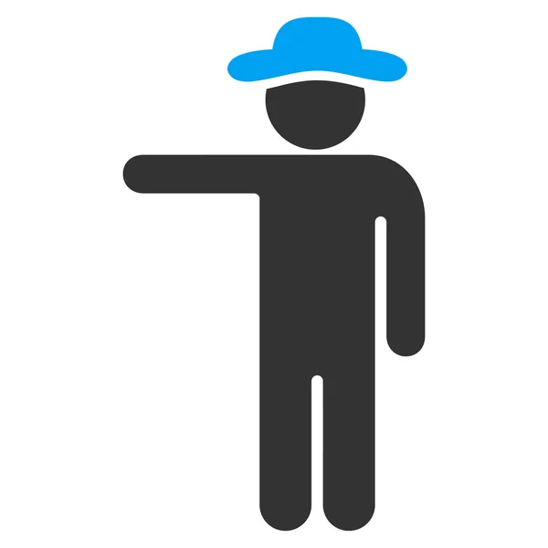 Hombre Mostrar icono — Vector de stock