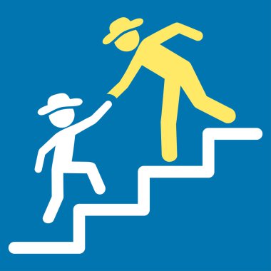 Adam eğitim adımları simgesini