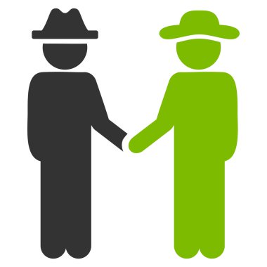 Çocuk el sıkışma simgesi