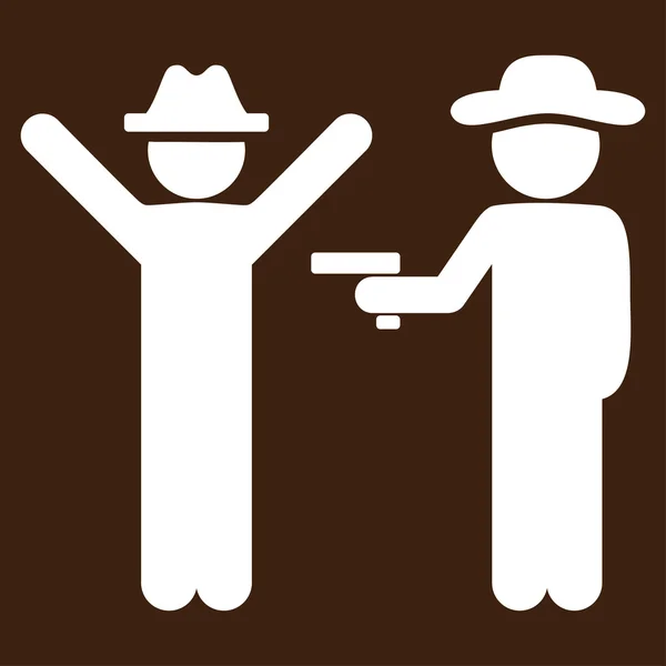 Icône de crime Guy — Image vectorielle