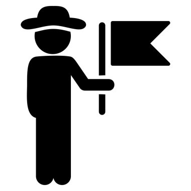 Adam Komutan simgesi