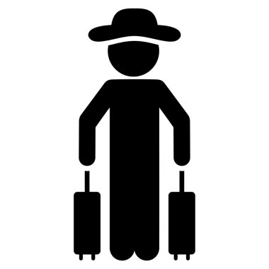 İnsan yolcu simgesi