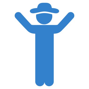 İnsan simgesini Kaldır ellerini