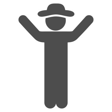 İnsan simgesini Kaldır ellerini