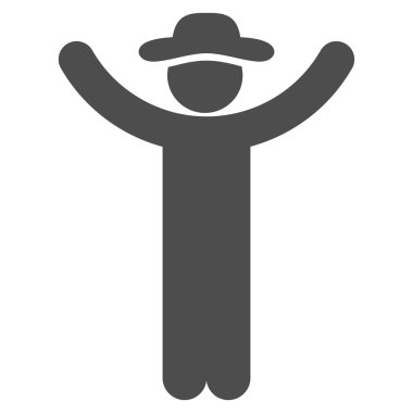 Aracısı simgesini Kaldır ellerini