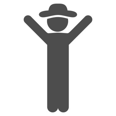 mutlu bir adam simgesi