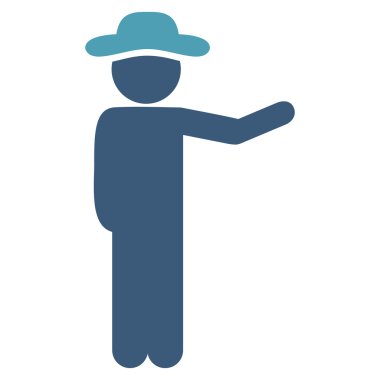 Çocuk göstermek kutsal kişilerin resmi