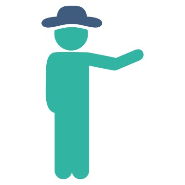 Adam göstermek kutsal kişilerin resmi