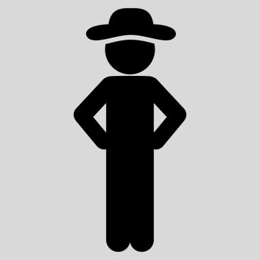 İnsan figürü Akimbo simgesi