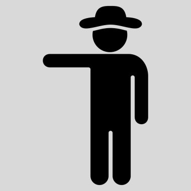 Erkek göstermek kutsal kişilerin resmi