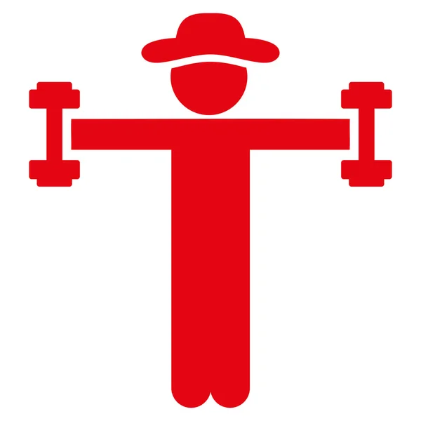 Persona Fitness Icono — Archivo Imágenes Vectoriales