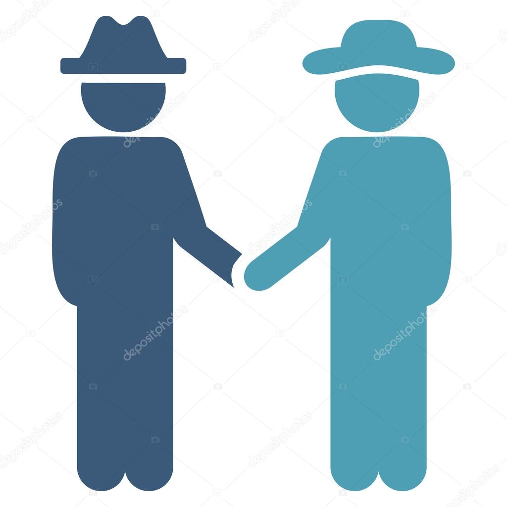 Male Handshake Icon