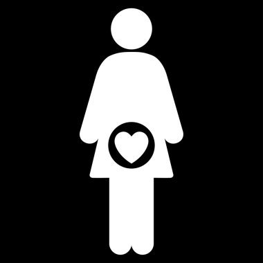 Doğurganlık düz simgesi