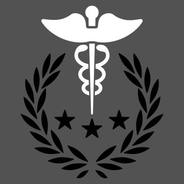 Caduceus Logo düz simgesi