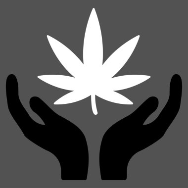 Esrar bakım düz simgesi