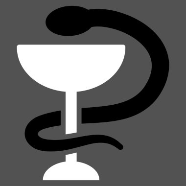 Yılan Kupası düz simgesi