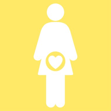 Doğurganlık düz simgesi