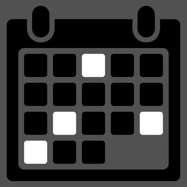 Призначення календаря Плоска піктограма — стоковий вектор