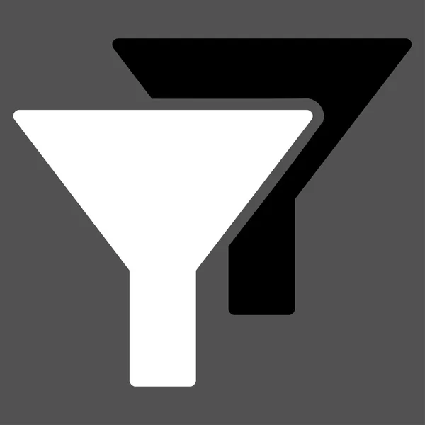 Filter flaches Symbol — Stockvektor