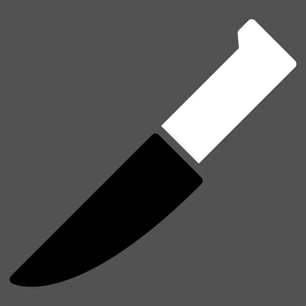 Cuchillo Icono plano — Archivo Imágenes Vectoriales