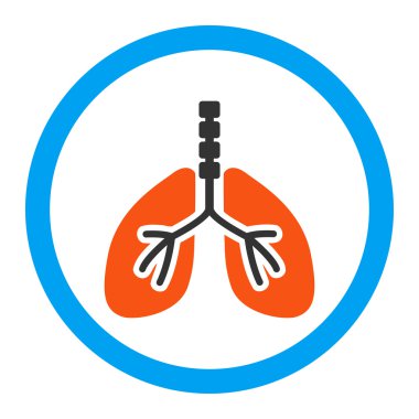 Sistem yuvarlak vektör simge nefes