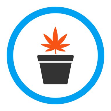 Esrar esrar yuvarlak vektör simgesi