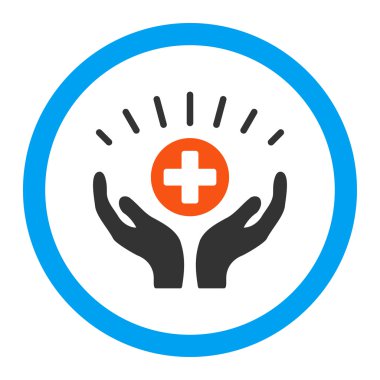 Medical Support Rounded Vector Icon