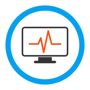 Yuvarlak vektör simge izleme