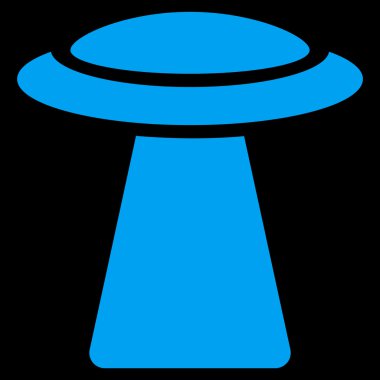 UFO Ray düz simgesi
