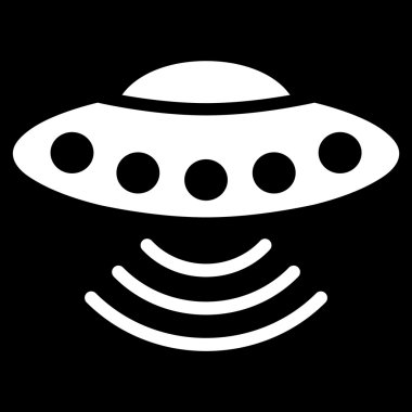 UFO düz simgesi