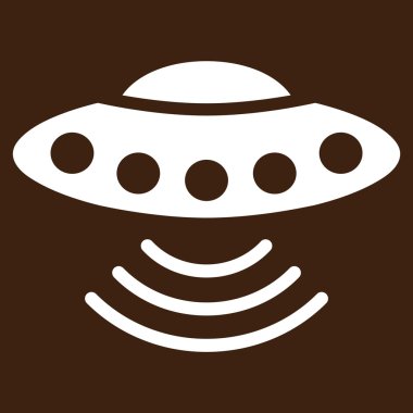 UFO düz simgesi