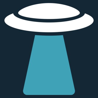 UFO Ray düz simgesi