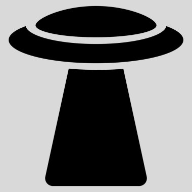 UFO Ray düz simgesi