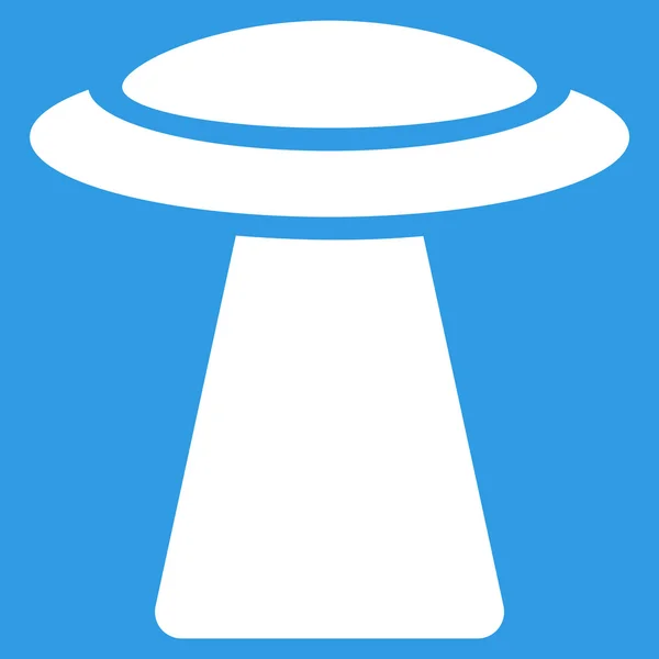 UFO-Ray flache Symbol — Stockfoto