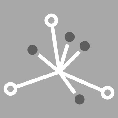 Dünya Boom düz simgesi