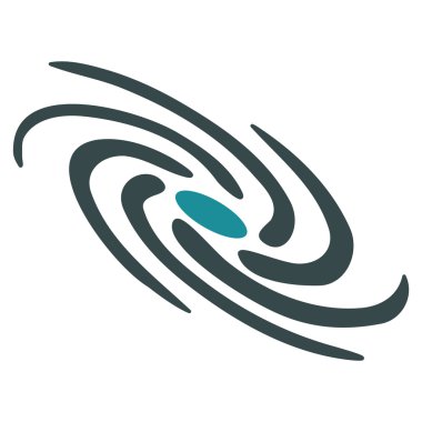 Galaktik düz simgesi