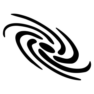 Galaktik düz simgesi