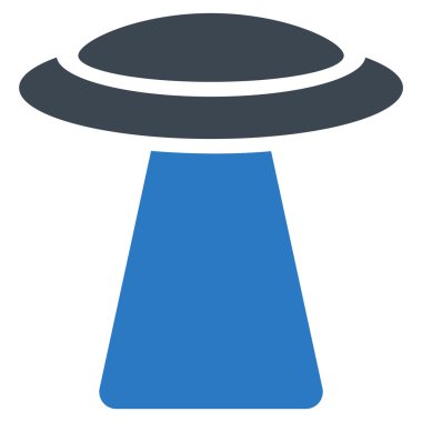 UFO Ray düz simgesi