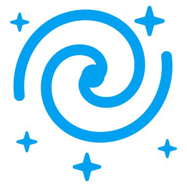 Gökada yıldız düz simgesi